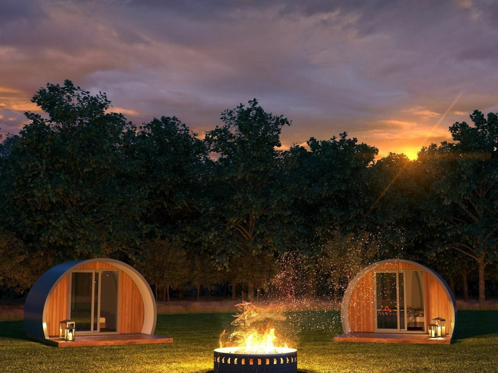 Inverness Glamping Exterior foto